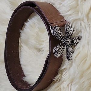 Silpada Italian leather belt